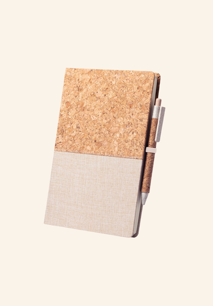 Bloc Notes en liège naturel Brastel