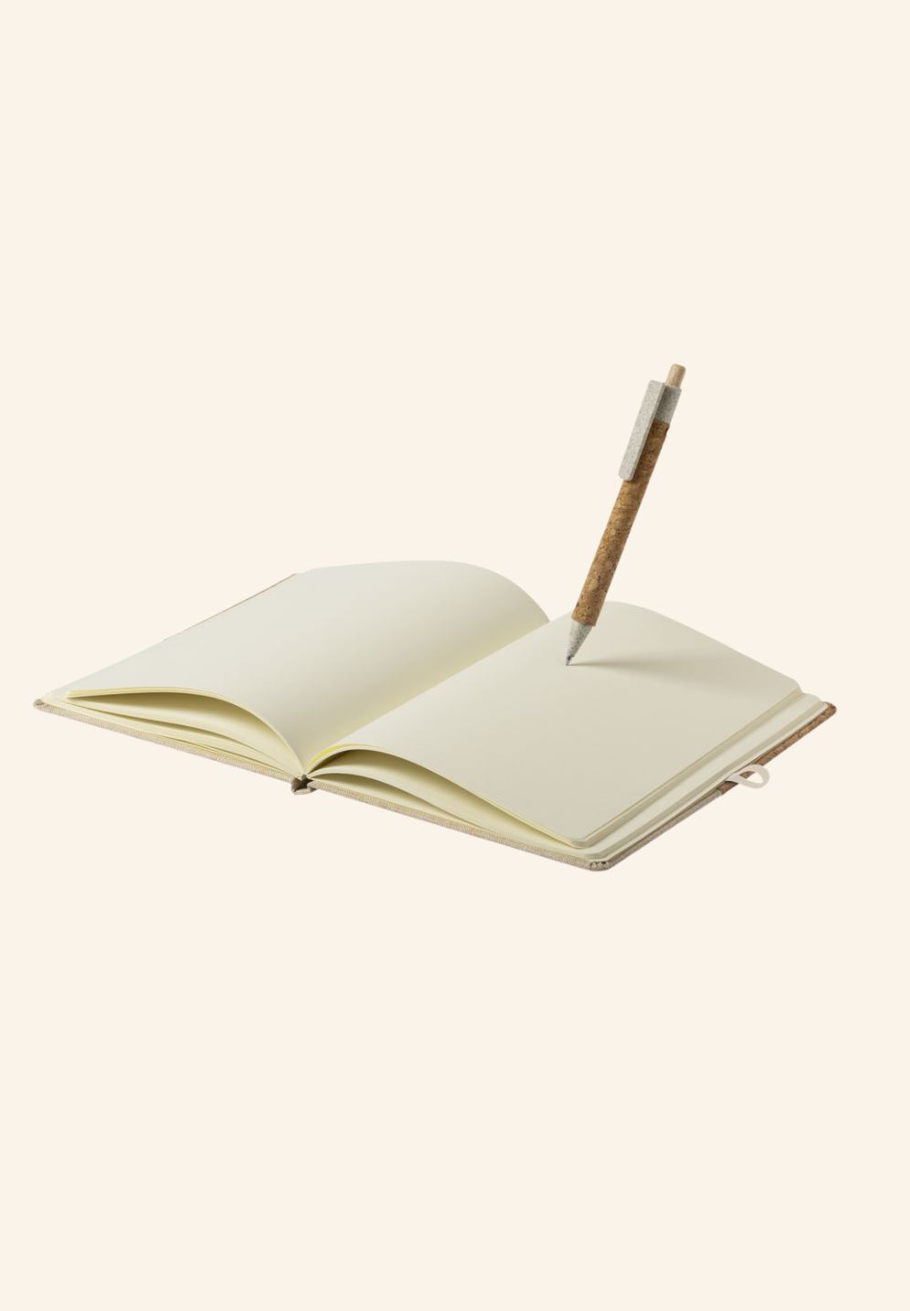 Bloc Notes en liège naturel Brastel