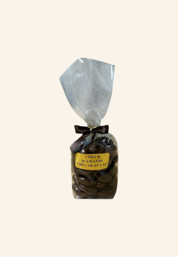 Dragées au chocolat coeur d'amandes 100g Amélio