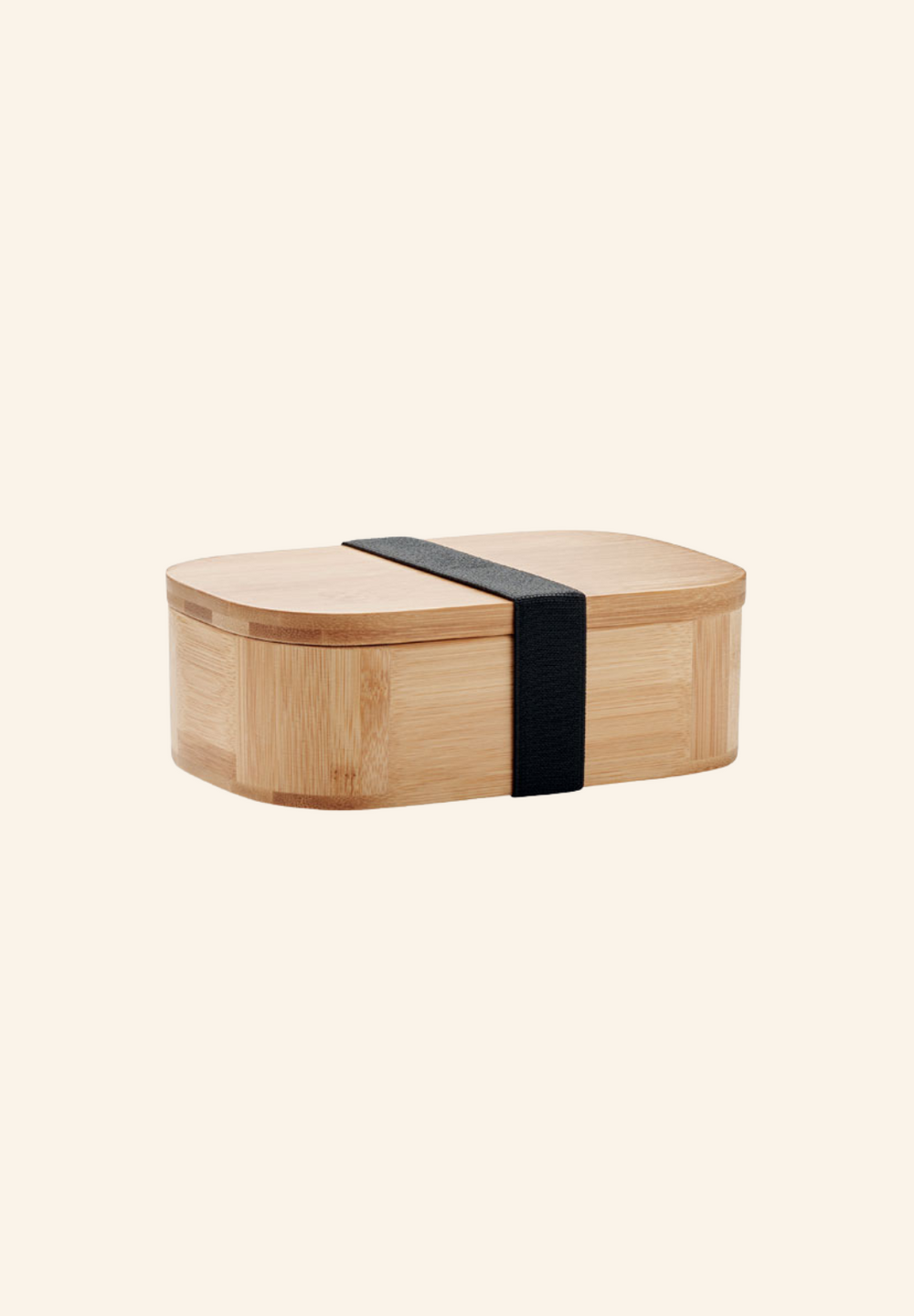 Lunch box en bambou Chiara au look naturel