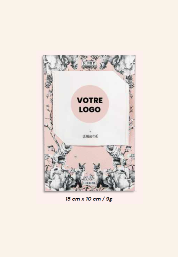 La carte à infuser Le Beau Thé Pierre