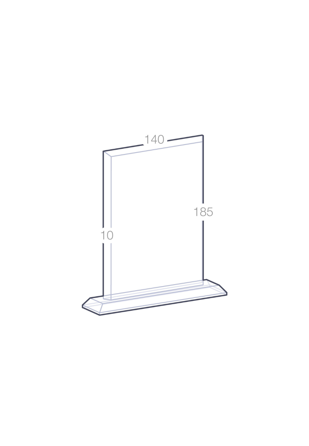 Trophée Rectangle Océane