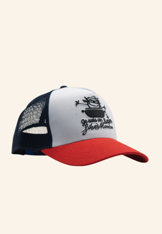 Casquette en coton 280g/m² TRUCKER FILET L'Atelier