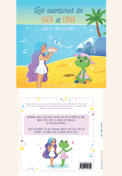 Livre personnalisable : Les aventures de Gaïa et Luna