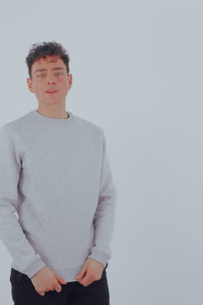 Sweat molletonné homme coton biologique Alex