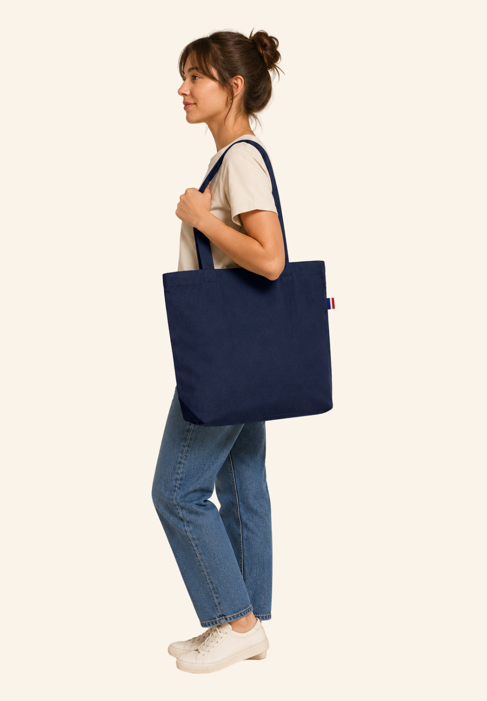 Totebag 220g en coton Édrien