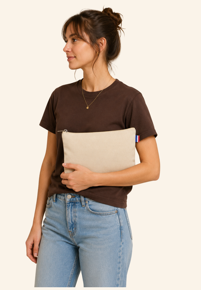 pochette XL 220grs en coton Lyméa