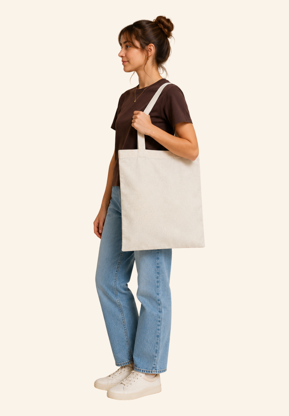 Totebag 150 Gr en Coton Hawai